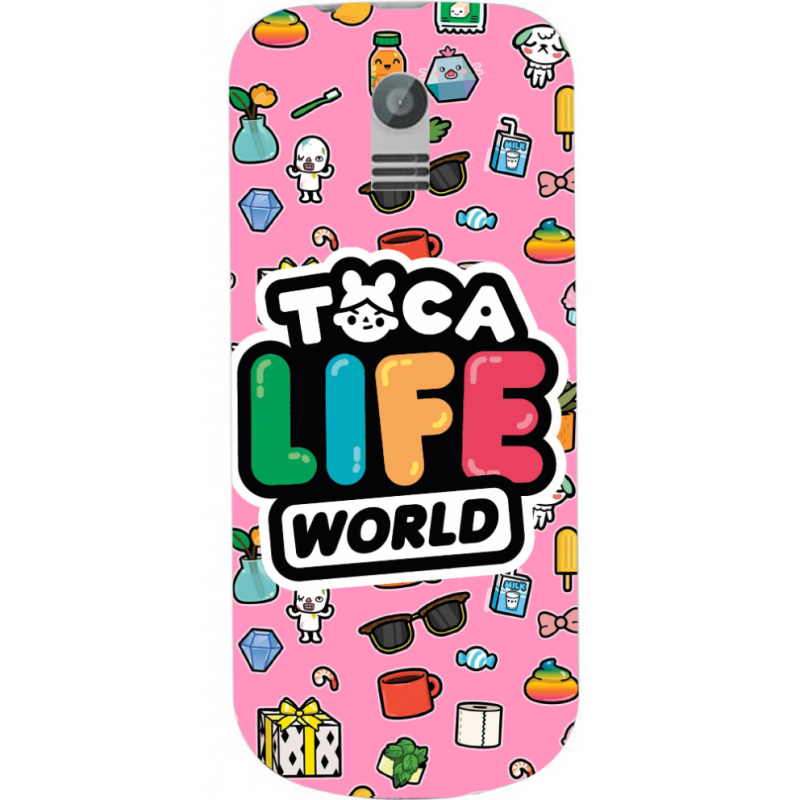 Чехол Uprint Nokia 130 2017 Toca Boca Life World