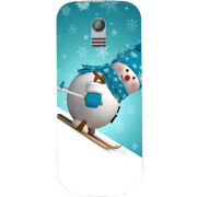 Чехол Uprint Nokia 130 2017 Skier Snowman