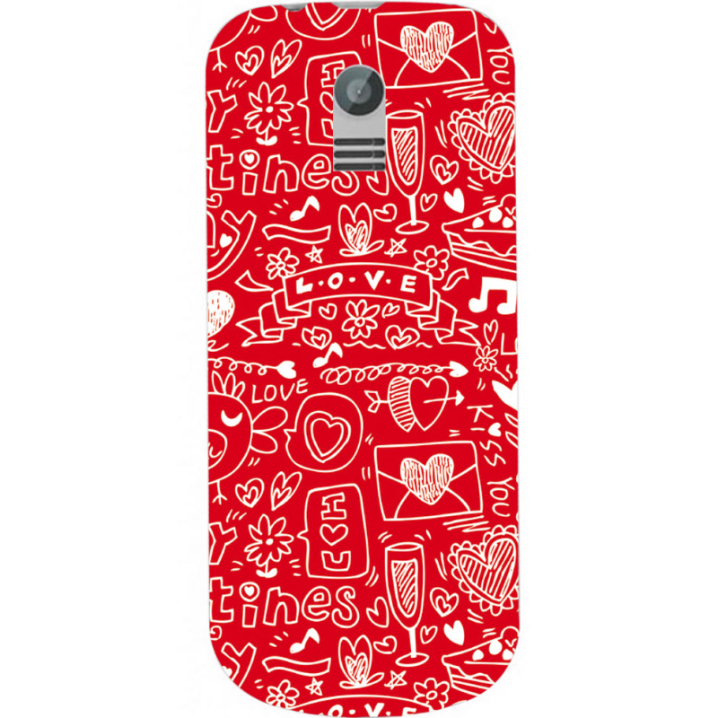 Чехол Uprint Nokia 130 2017 Happy Valentines