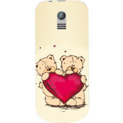 Чехол Uprint Nokia 130 2017 Teddy Bear Love