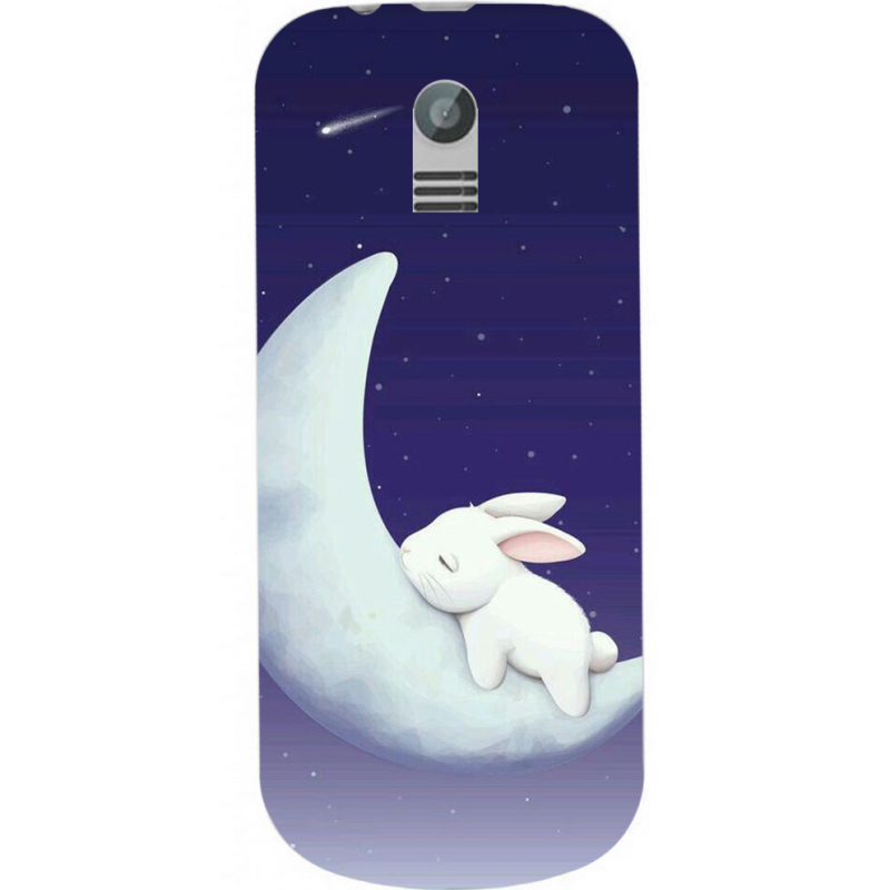 Чехол Uprint Nokia 130 2017 Moon Bunny
