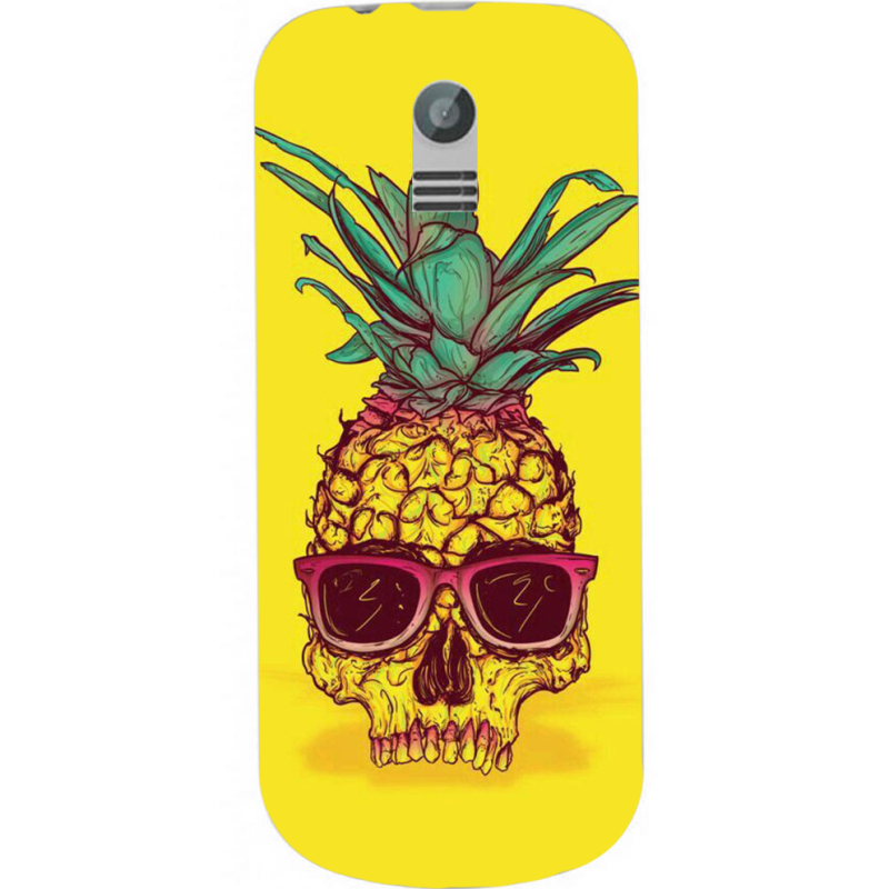 Чехол Uprint Nokia 130 2017 Pineapple Skull