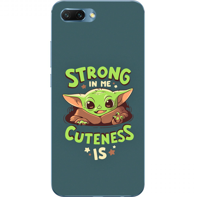 Чехол Uprint Huawei Honor 10 Strong in me Cuteness is