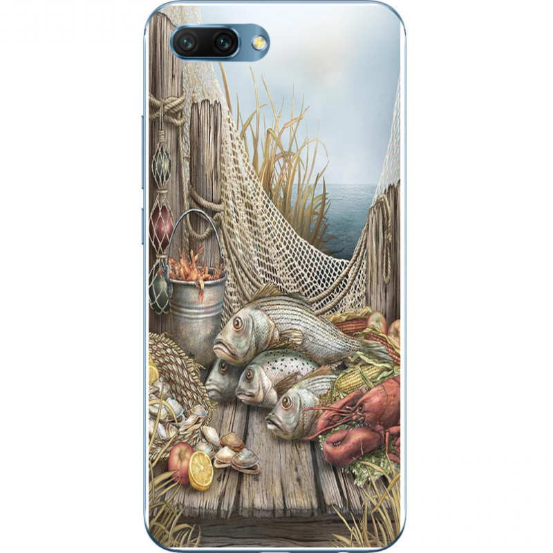 Чехол Uprint Huawei Honor 10 Удачная рыбалка
