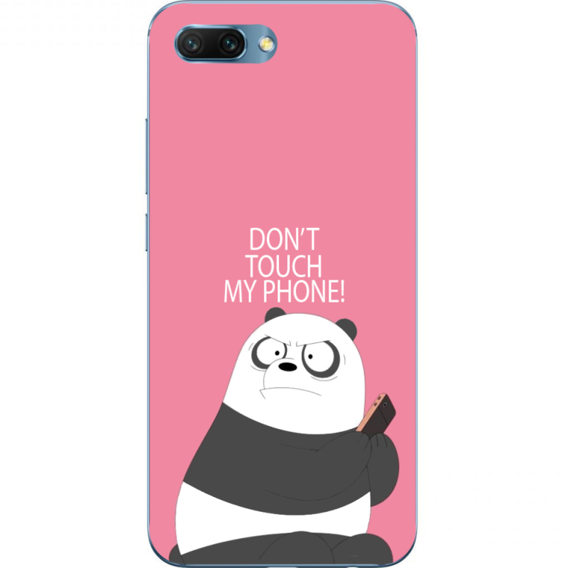 Чехол Uprint Huawei Honor 10 Dont Touch My Phone Panda