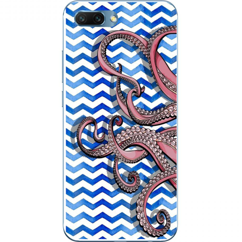 Чехол Uprint Huawei Honor 10 Sea Tentacles