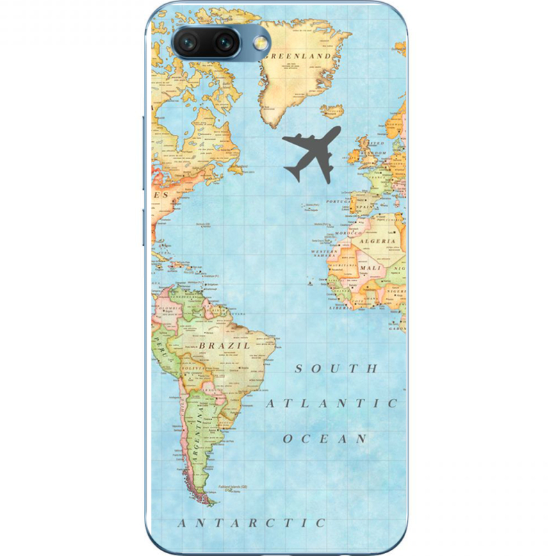 Чехол Uprint Huawei Honor 10 Карта