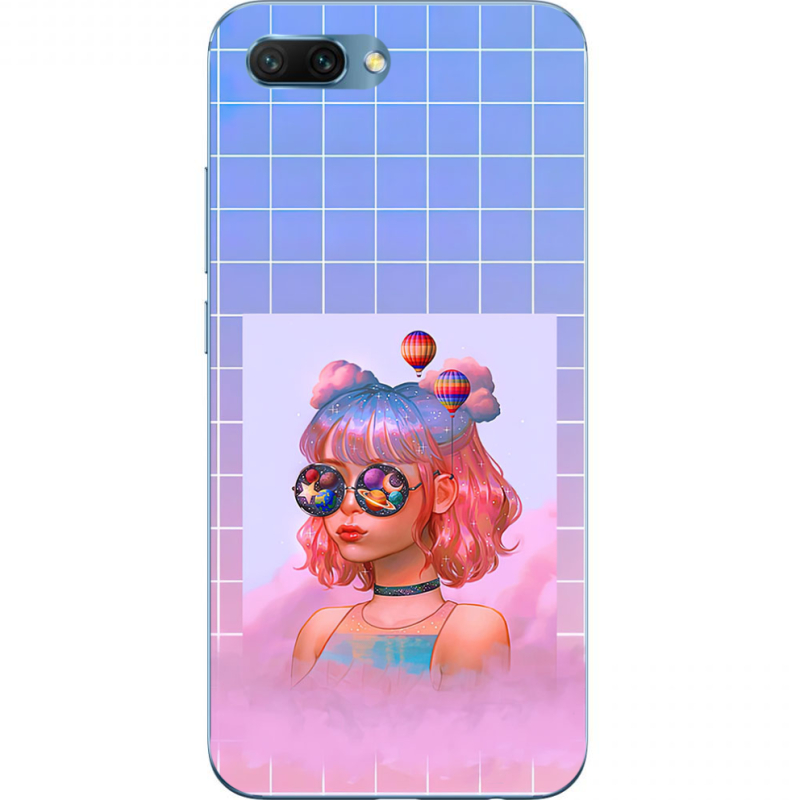 Чехол Uprint Huawei Honor 10 Girl in the Clouds