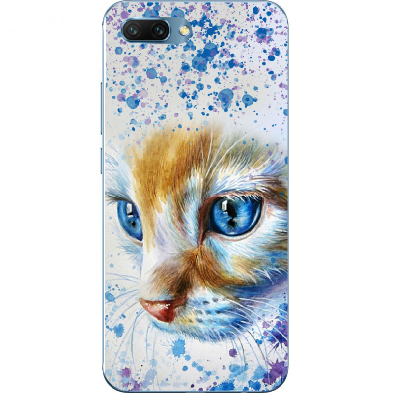 Чехол Uprint Huawei Honor 10 Голубоглазый Кот