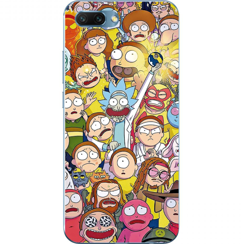 Чехол Uprint Huawei Honor 10 Rick and Morty