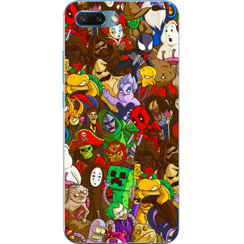 Чехол Uprint Huawei Honor 10 Злодеи