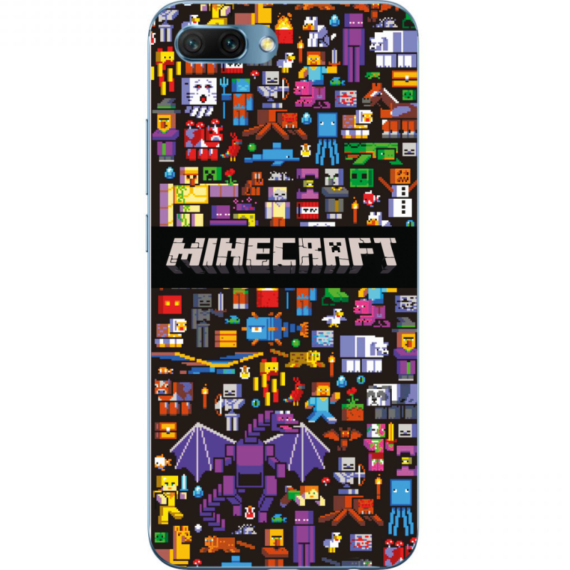 Чехол Uprint Huawei Honor 10 Minecraft Mobbery