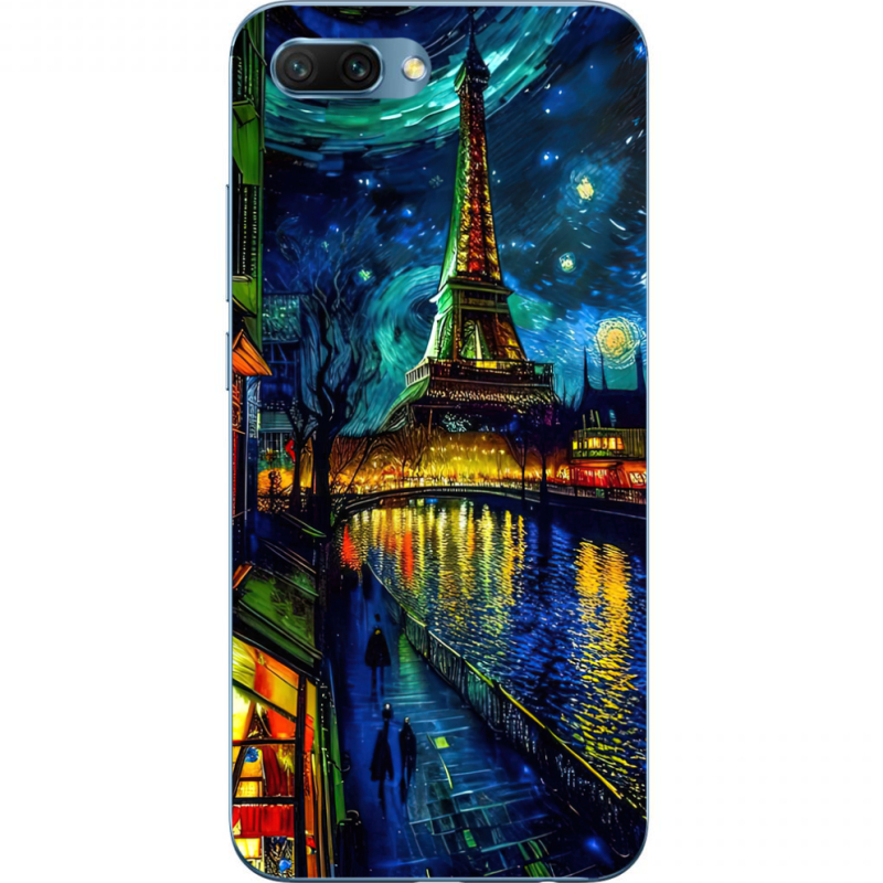 Чехол Uprint Huawei Honor 10 Сяйво над Парижем