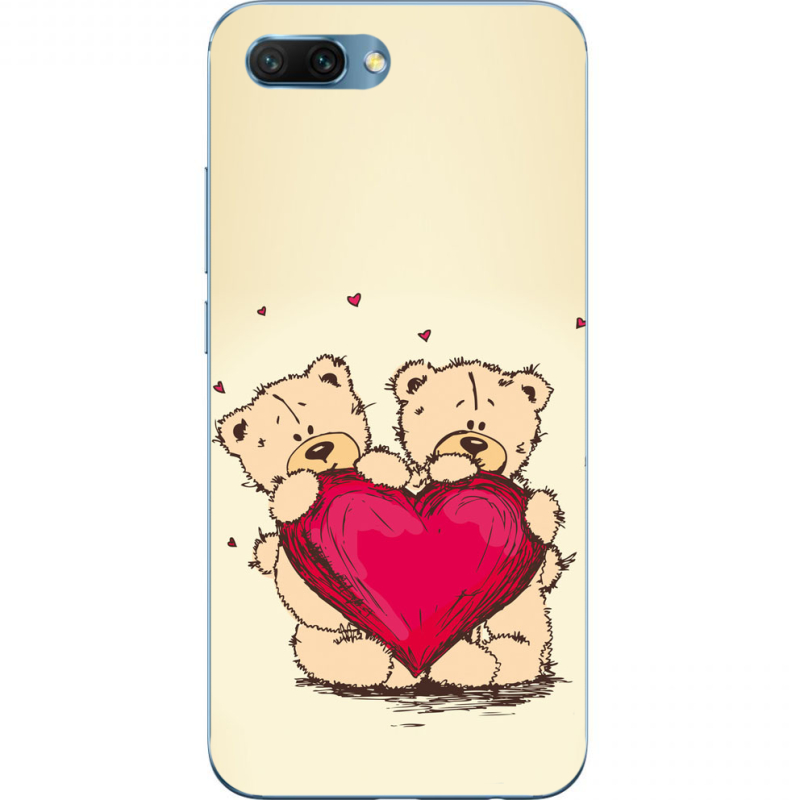 Чехол Uprint Huawei Honor 10 Teddy Bear Love