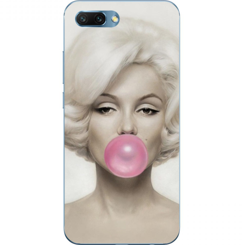 Чехол Uprint Huawei Honor 10 Marilyn Monroe Bubble Gum