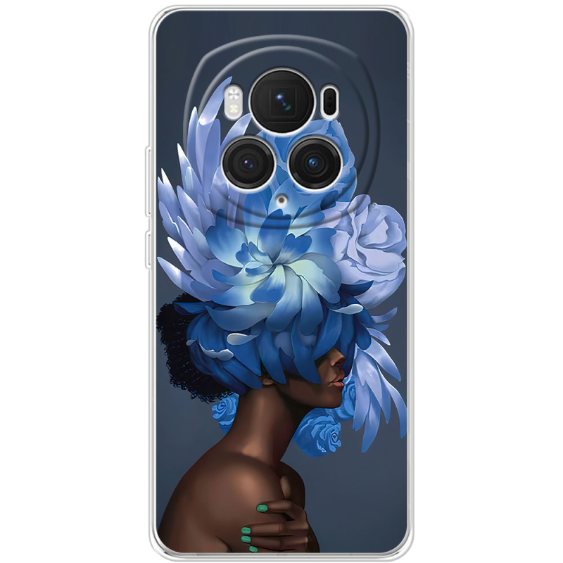 Чехол BoxFace Honor Magic 6 Pro Exquisite Blue Flowers