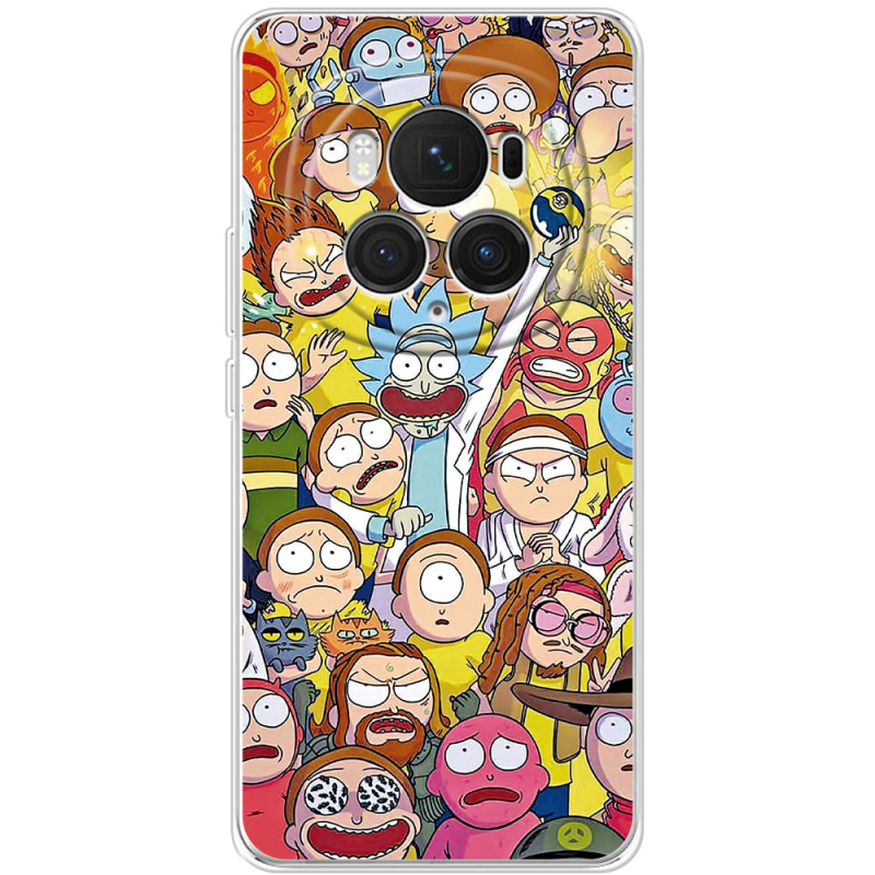 Чехол BoxFace Honor Magic 6 Pro Rick and Morty