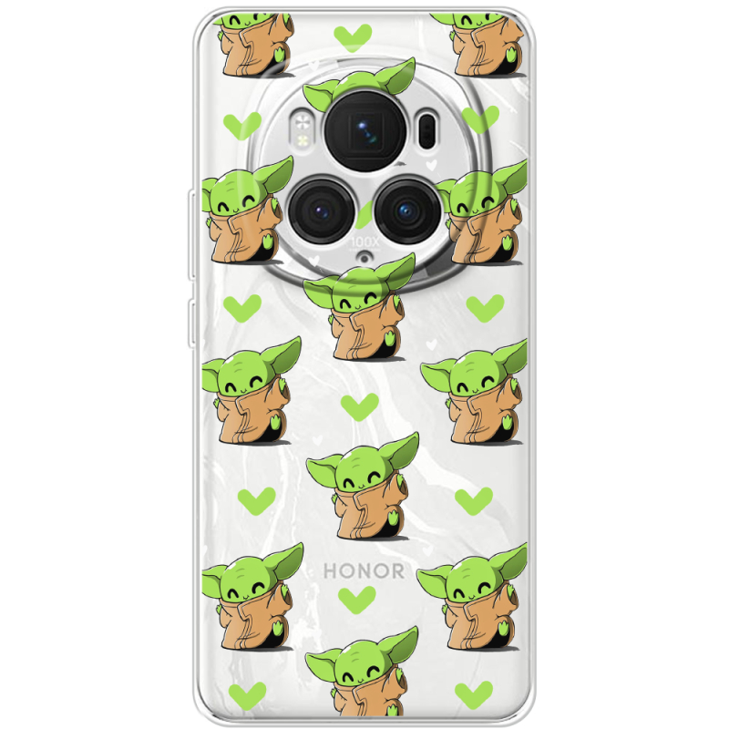 Прозрачный чехол BoxFace Honor Magic 6 Pro Pattern Baby Yoda