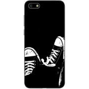 Чехол Uprint Huawei Y5 2018 / Honor 7A Black Sneakers