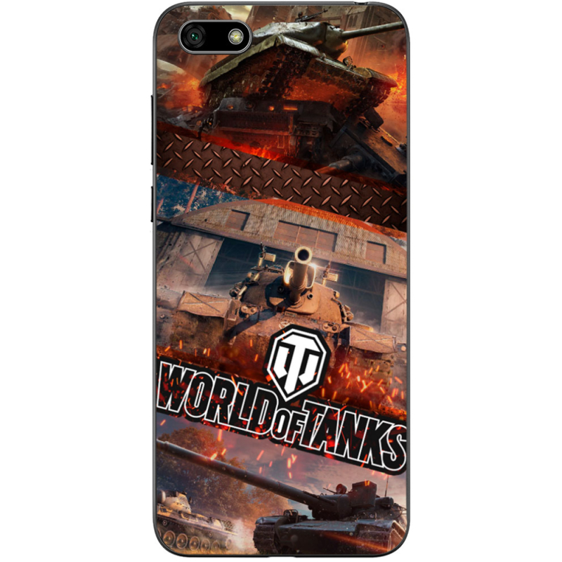 Чехол Uprint Huawei Y5 2018 / Honor 7A World Of Tanks