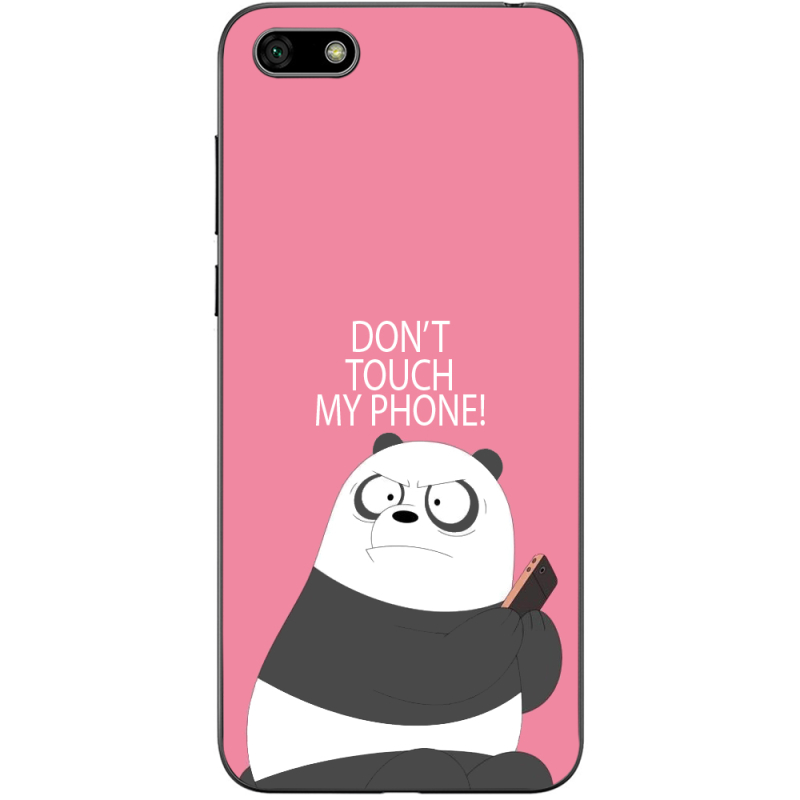 Чехол Uprint Huawei Y5 2018 / Honor 7A Dont Touch My Phone Panda