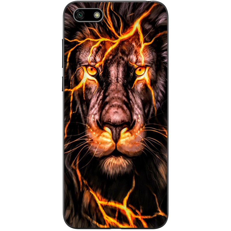 Чехол Uprint Huawei Y5 2018 / Honor 7A Fire Lion