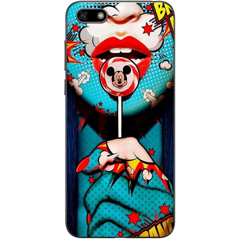 Чехол Uprint Huawei Y5 2018 / Honor 7A Girl Pop Art