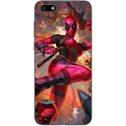 Чехол Uprint Huawei Y5 2018 / Honor 7A Woman Deadpool