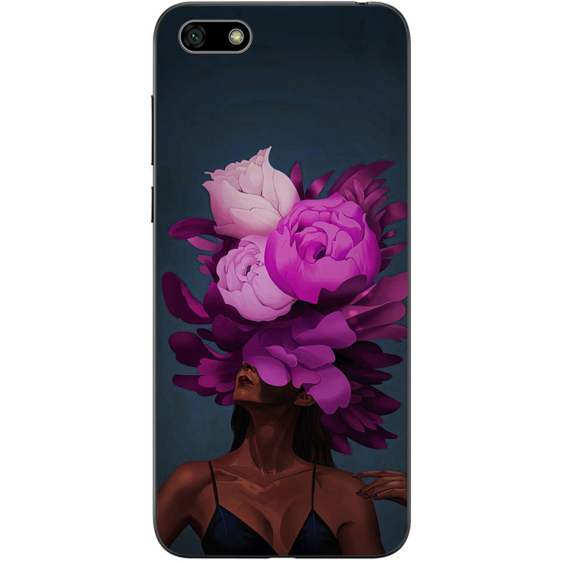 Чехол Uprint Huawei Y5 2018 / Honor 7A Exquisite Purple Flowers