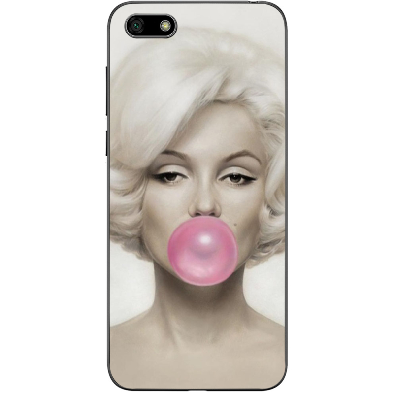 Чехол Uprint Huawei Y5 2018 / Honor 7A Marilyn Monroe Bubble Gum