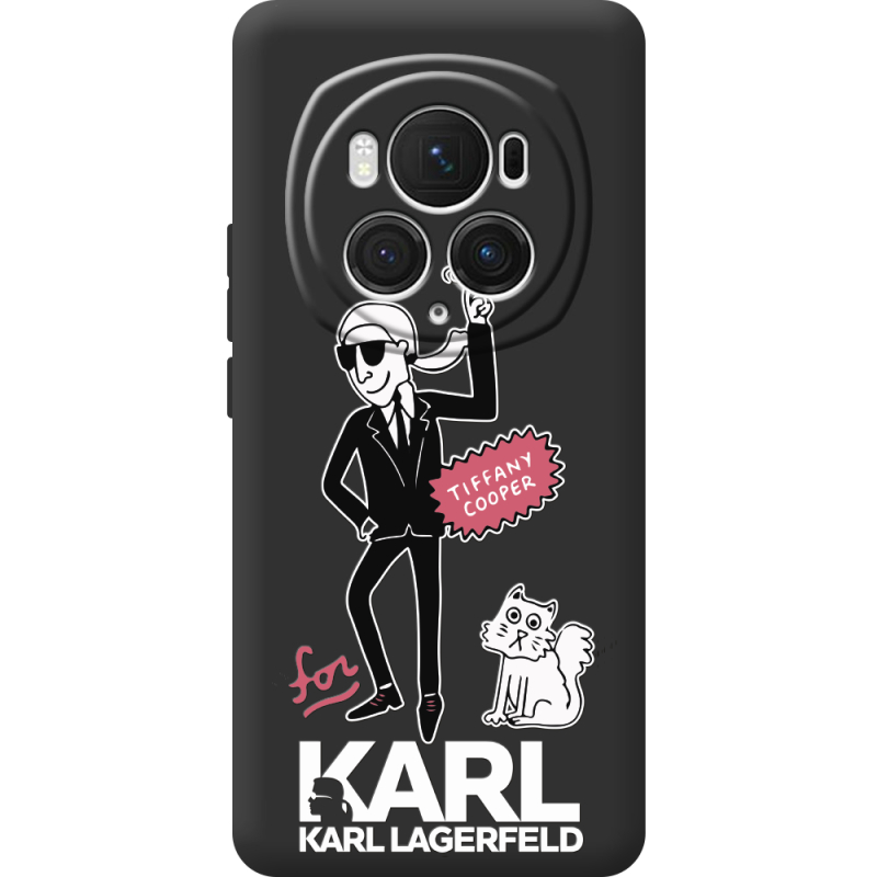 Черный чехол BoxFace Honor Magic 6 Pro For Karl