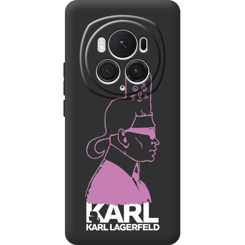 Черный чехол BoxFace Honor Magic 6 Pro Pink Karl