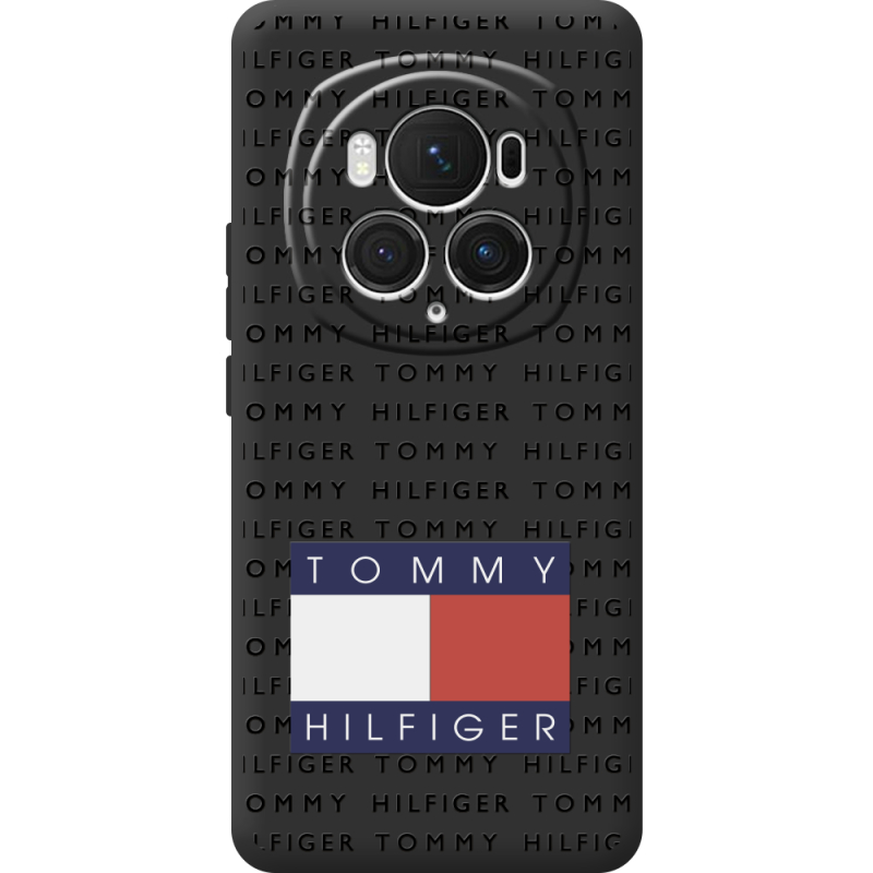 Черный чехол BoxFace Honor Magic 6 Pro Tommy Print