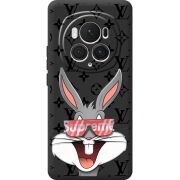 Черный чехол BoxFace Honor Magic 6 Pro looney bunny