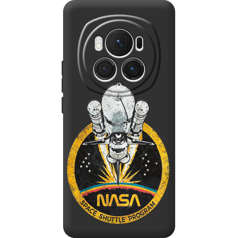 Черный чехол BoxFace Honor Magic 6 Pro NASA Spaceship