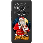 Черный чехол BoxFace Honor Magic 6 Pro Cool Santa