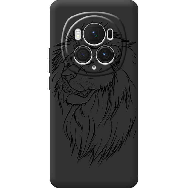 Черный чехол BoxFace Honor Magic 6 Pro Lion