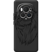 Черный чехол BoxFace Honor Magic 6 Pro Lion