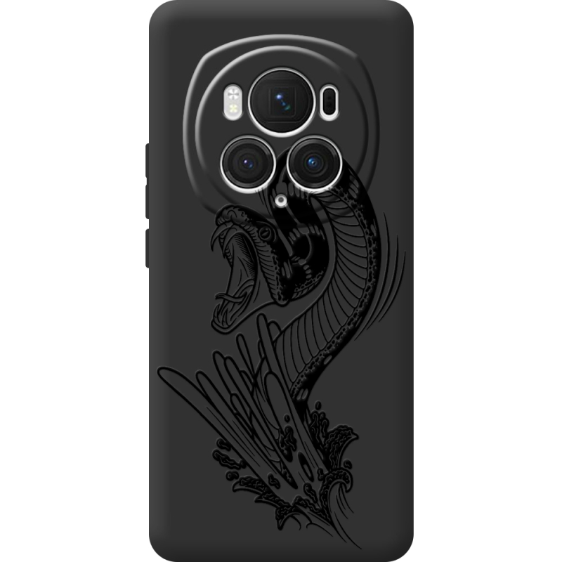 Черный чехол BoxFace Honor Magic 6 Pro Snake