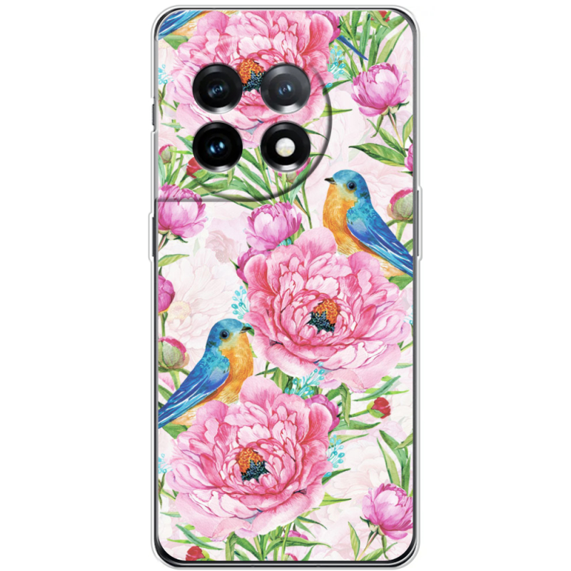 Чехол BoxFace OnePlus 11 Birds and Flowers