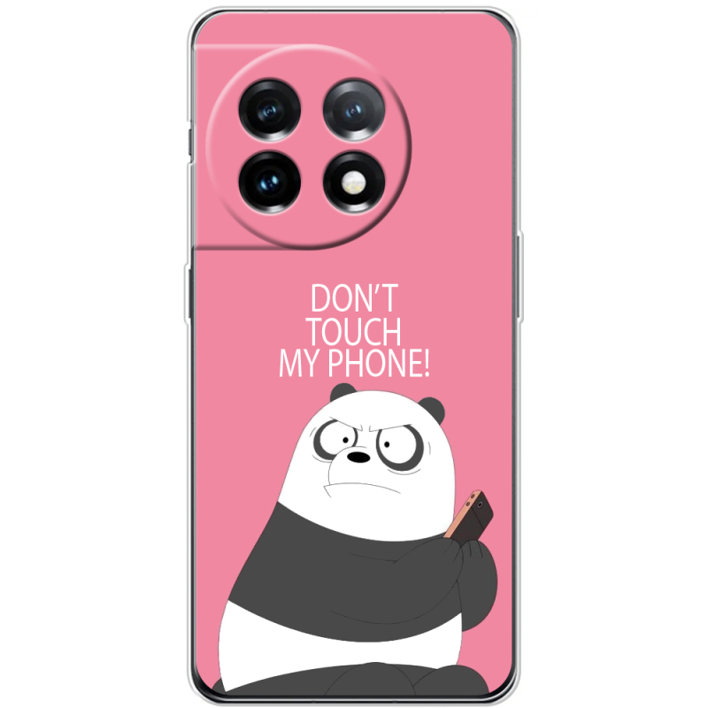 Чехол BoxFace OnePlus 11 Dont Touch My Phone Panda