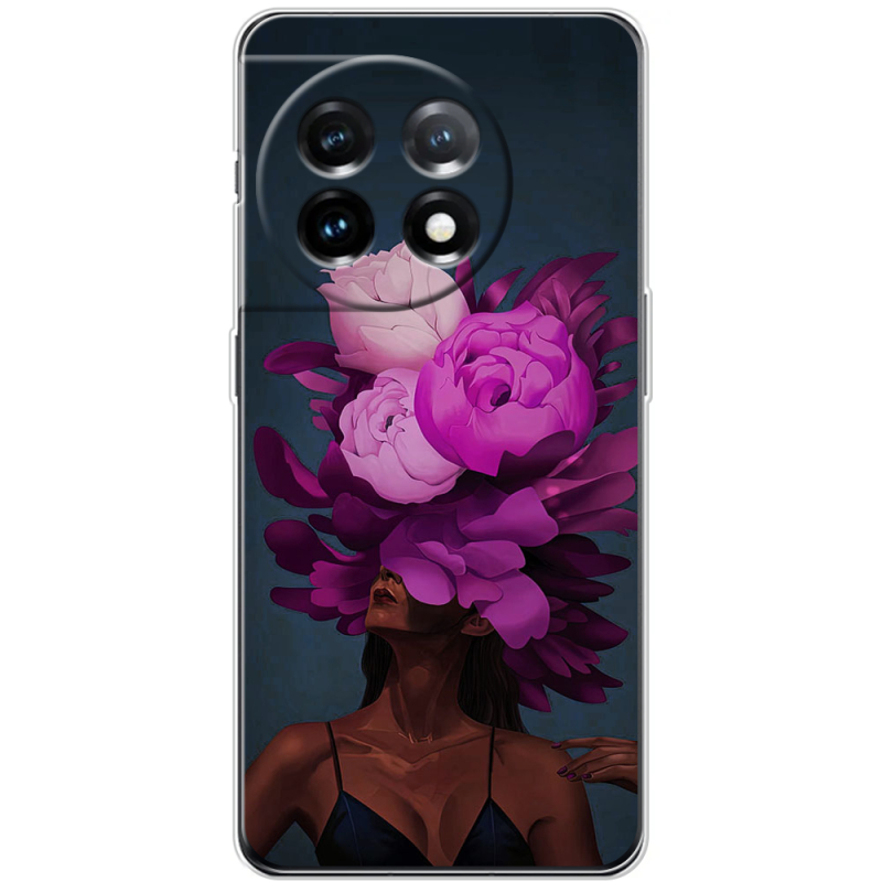 Чехол BoxFace OnePlus 11 Exquisite Purple Flowers