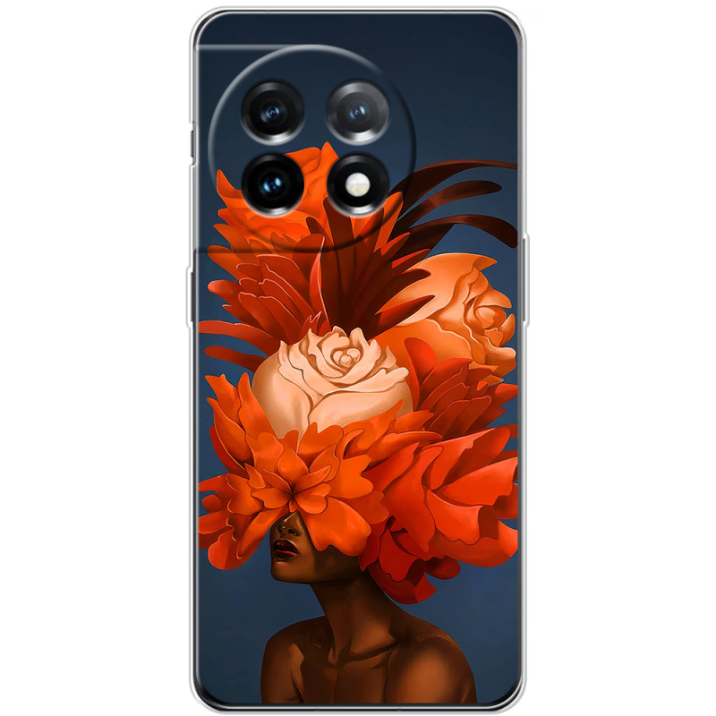 Чехол BoxFace OnePlus 11 Exquisite Orange Flowers