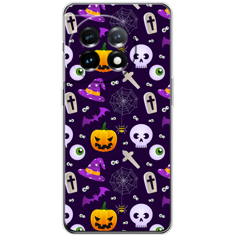 Чехол BoxFace OnePlus 11 Halloween Purple Mood