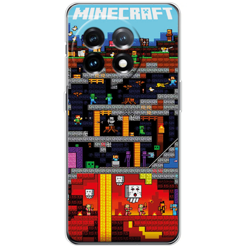 Чехол BoxFace OnePlus 11 Minecraft Lode Runner