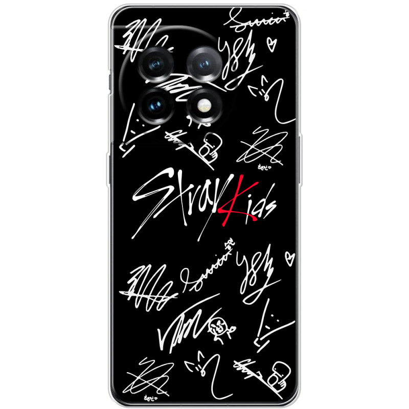 Чехол BoxFace OnePlus 11 Stray Kids автограф