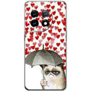 Чехол BoxFace OnePlus 11 Raining Hearts