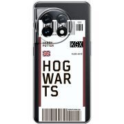 Прозрачный чехол BoxFace OnePlus 11 Ticket Hogwarts