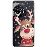 Прозрачный чехол BoxFace OnePlus 11 Winter Deer