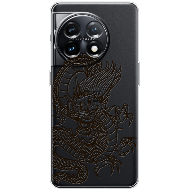 Прозрачный чехол BoxFace OnePlus 11 Chinese Dragon